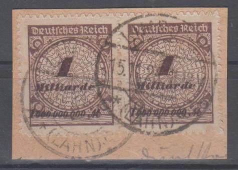 325 - Deutsches Reich Infla Nr. 325 B 