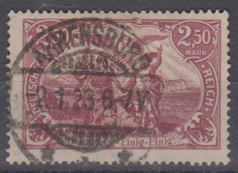 115 - Deutsches Reich Infla Nr. 115 f 