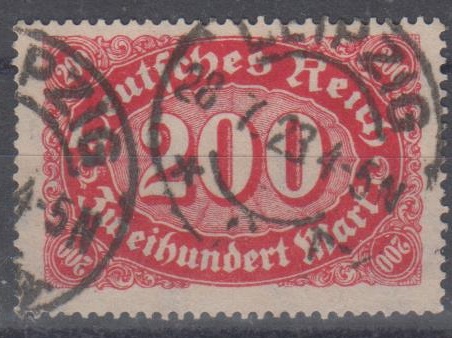 248 - Deutsches Reich Infla Nr. 248 c 