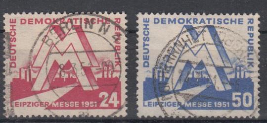 282 - DDR Nr. 282 + 283 