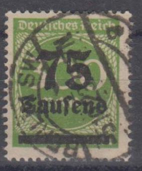 286 - Deutsches Reich Infla Nr. 286 