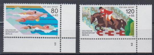 751 - Berlin Nr. 751 + 752 FN 2 