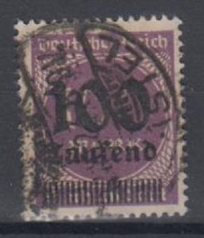 289 - Deutsches Reich Infla Nr. 289 b 