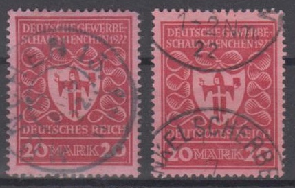 204 - Deutsches Reich Infla Nr. 204 b 