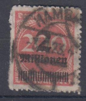 309 - Deutsches Reich Infla Nr. 309 B a 
