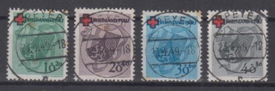 42 - Frz. Zone Rhl.-Pfalz Nr. 42 A - 45 A 