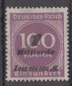331 - Deutsches Reich Infla Nr. 331 b 