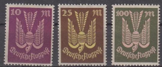 235 - Deutsches Reich Infla Nr. 235 - 237 