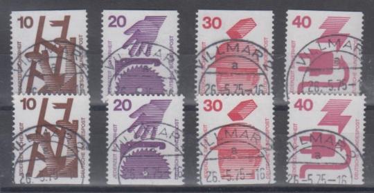 0695 - Bund Unfallverhütung Nr. 695 C/D - 699 C/D 
