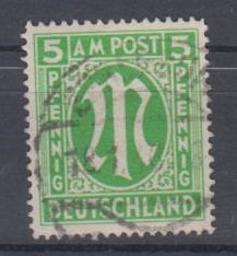 012 - Bizone AM-Post Nr. 12 G 