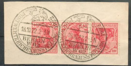145 - K3 mit Sonderstempel 