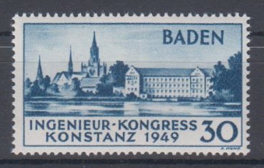 046 - Frz. Zone Baden Konstanz Nr. 46 I 