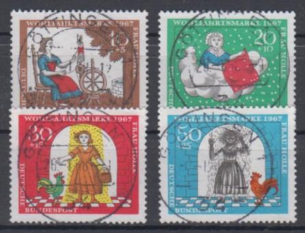538 - Bund Nr. 538 - 541 
