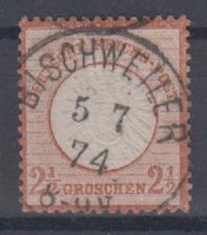 21 - Deutsches Reich Brustschilde Nr. 21 a 