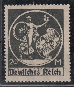 138 - Deutsches Reich Infla Nr. 138 XVII 