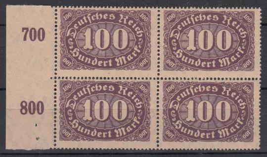 219 - Deutsches Reich Infla Nr. 219 I 