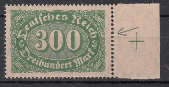 221 - Deutsches Reich Infla Nr. 221 I 