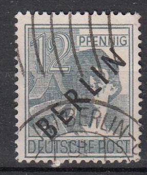 005 - Berlin Schwarzaufrduck Nr. 5 x 