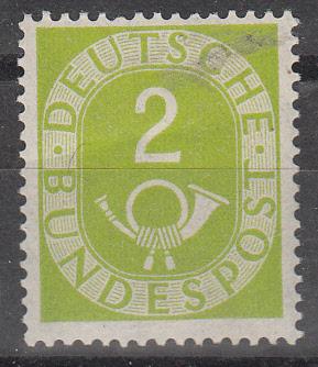 123 - Bund Posthorn Nr. 123 