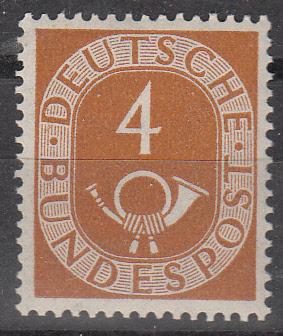 124 - Bund Posthorn Nr. 124 