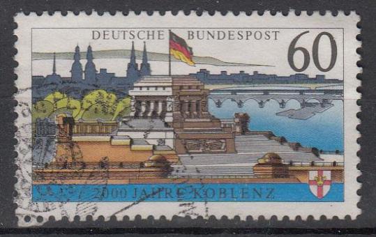 1583 - Bund Koblenz ohne Fluoreszens Nr. 1583 x 