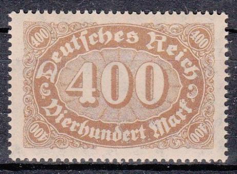 222 - Deutsches Reich Infla Nr. 222 b 