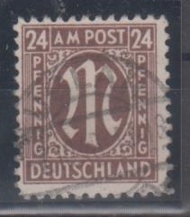 027 - Bizone AM-Post Nr. 27 A 