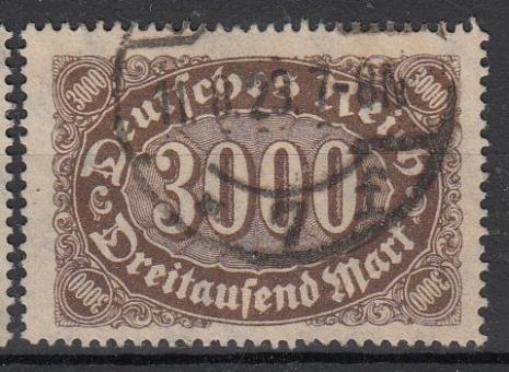 254 - Deutsches Reich Infla Nr. 254 b 