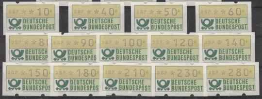 1033 - Bund Automatenmarken 1980 VS1 