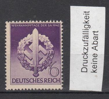 818 - Deutsches Reich Nr. 818 DZF 