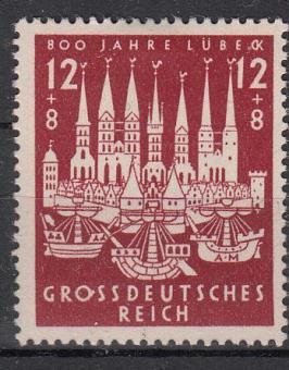 862 - Deutsches Reich Nr. 862 I 