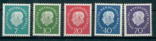 182 - Berlin Nr. 182 - 185 