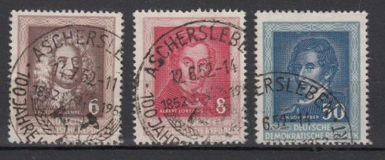 308 - DDR Nr. 308-310 