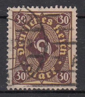 208 - Deutsches Reich Infla Nr. 208 P I 