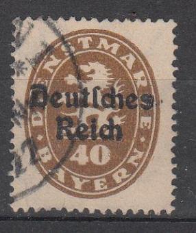 045 - Deutsches Reich Dienst Nr. 45 I 