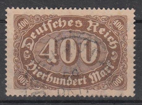 222 - Deutsches Reich Infla Nr. 222 a 