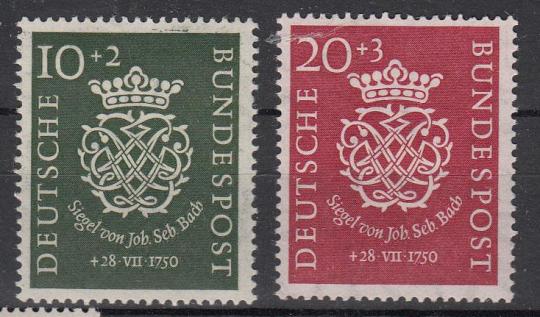 121 - Bund Bachiegel Nr. 121 + 122 