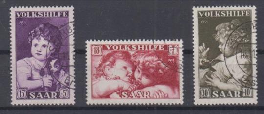 344 - Saarland Nr. 344 - 346 