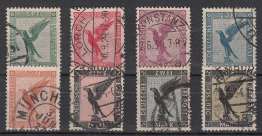 378 - Deutsches Reich Flugpost Nr. 378-384 