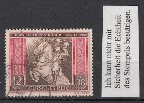 822 - Deutsches Reich Nr. 822 I 