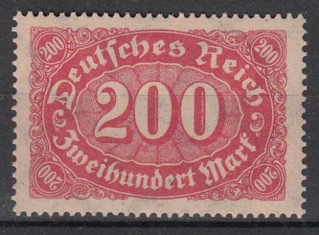 248 - Deutsches Reich Infla Nr. 248 b 