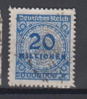 319 - Deutsches Reich Infla Nr. 319 B 