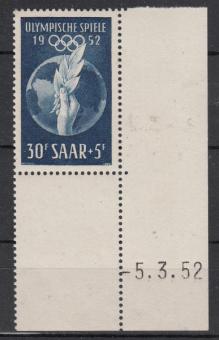 315 - Saarland Nr. 315 Br 