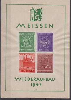035 - Lokalausgaben Meißen Block 1 