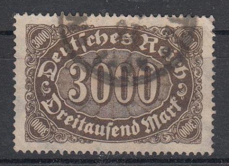 254 - Deutsches Reich Infla Nr. 254 c 