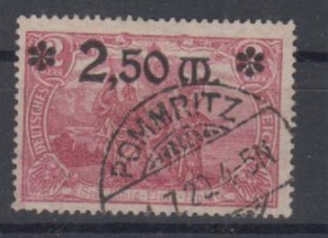 118 - Deutsches Reich Infla Nr. 118 b 