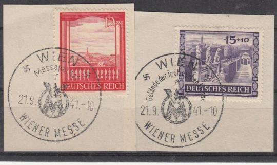 804 - Deutsches Reich Nr. 804 + 805 