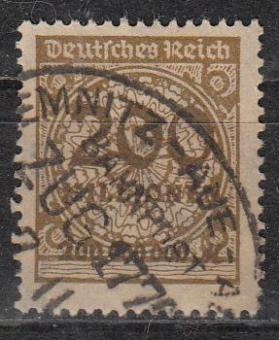 323 - Deutsches Reich Infla Nr. 323 Pb 