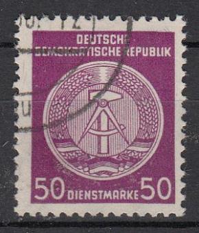 25 - DDR Dienstmarken A Nr. 25 XI 