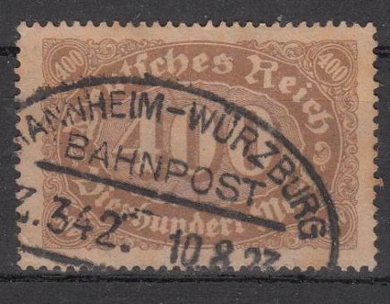 222 - Deutsches Reich Infla Nr. 222 a 
